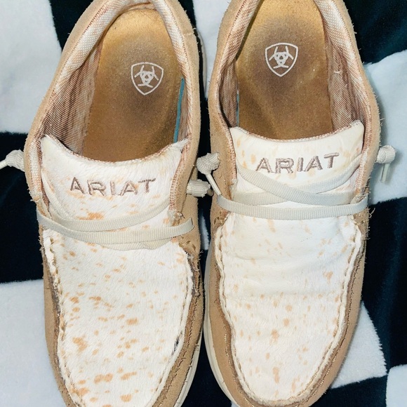Ariat Cowhide Slip On Shoes - Picture 3 of 3